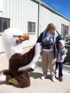 Bald Eagle Mascot